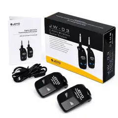 JOYO - Sistema Inalambrico para Guitarras/Bajo/Ukelele Transmisor y Receptor de Audio – 2.4 GHz