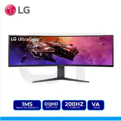 LG - MONITOR ULTRAGEAR GAMER 44.5 CURVO DQHD 200HZ 1MS FREESYNC PREMIUM-45GR75DC-B