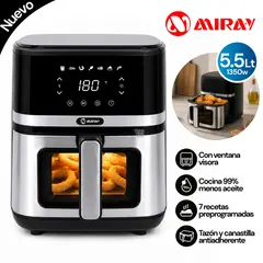 MIRAY - Freidora Digital OFM-114 5.5L
