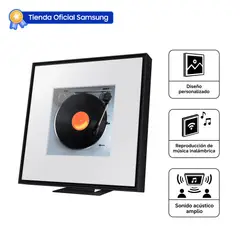 SAMSUNG - Soundbar Music Frame Dolby 120W Black HW-LS60DPE