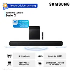 SAMSUNG - Soundbar Serie Q Q800H 5.1.2ch 2026 Negro