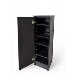 DEMYM - Organizador regulable de melamina en negro