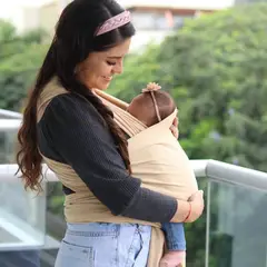 ACOLCHONADITOS - FULAR ERGONOMICO - BEIGE