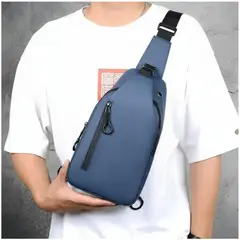 INSPIRA MARKET - Mochila Morral Bandolera Riñonera Cruzado Juvenil Antirrobo Con USB