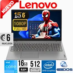LENOVO - Laptop Notebook V15 G5 IRL 15.6 FHD Intel® Core™ i3-1315U 8GB DDR5 512GB SSD 83GW005MLD