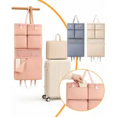 GENERICO - Bolsa De Viaje Para Ropa Con Bolsillos Y Asa Portátil