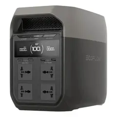 ECOFLOW - Generador Solar Delta 3 IN 1024wh 1800W