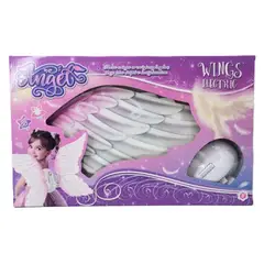 PEQUEÑAS TRAVESURAS - Alas de Ángel con Luces y Música para Niñas