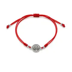 SANTORAL - Pulsera Arbol de la Vida Chico - Hilo y Plata