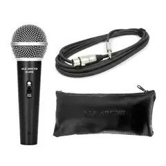ALL SOUND - Micrófono Dinamico Profesional MX100 con Estuche