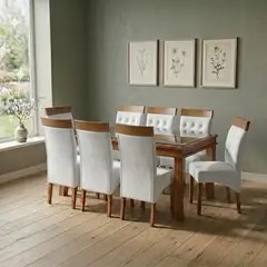 TODO SOBRE HOGAR - Juego de Comedor Livorno 8 Sillas