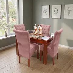 TODO SOBRE HOGAR - Juego de Comedor Parma 4 Sillas
