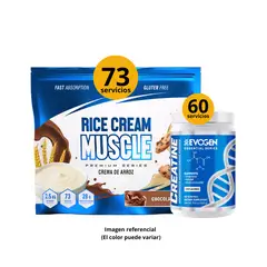 EVOGEN - Crema de arroz 2.5kg bluhealtth chocolate + Creatina 300gr