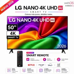 LG - Televisor Smart TV 50 4K UHD 50NU800BPSC