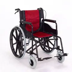 OEM - Silla de Ruedas Standard Plegable MARCO NEGRO