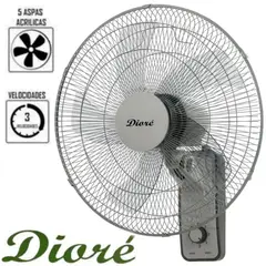 DIORE - Ventilador de pared 18 Pulgadas de 5 Aspas 60 Watts MWF-1805