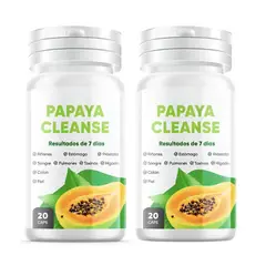 GENERICO - PAPAYA CLEANSE - elimina toxinas y parásitos- Pack 2 + Obsequio