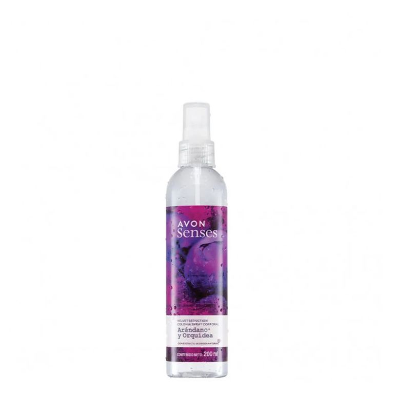 Avon Senses Arándano Y Orquídea Colonia Corporal