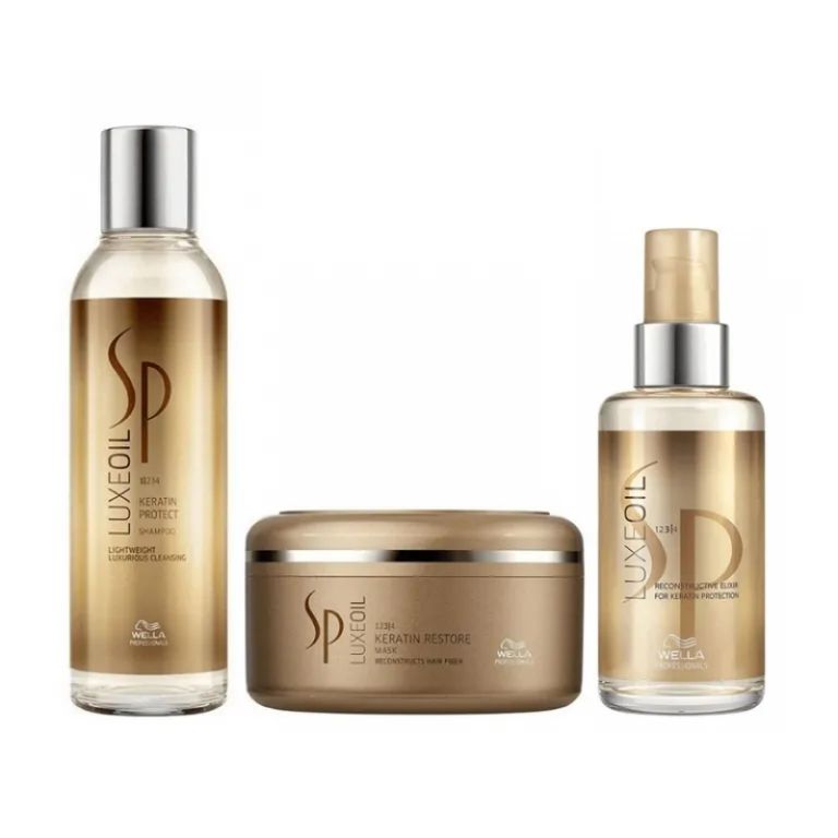 - Tripack SP Luxe Oil Shampoo Mascarilla Oil