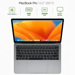 APPLE - MacBook Pro 2017 13.3" Intel Core i5 8GB RAM 256 GB SSD A1708 Gris Espacial Reacondicionado Grado A