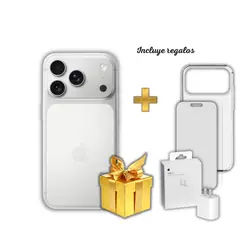 APPLE - IPHONE 17 PRO MAX 256GB Esim - SILVER + CARGADOR + CASE + MICA