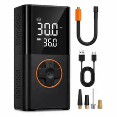 OEM - Inflador Digital Recargable Con Pantalla LED Linterna SOS Power Bank Y Presión De 150 PSI 50W