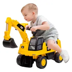 CAT - Juguete Correpasillo Tractor Montable Excavadora Caterpillar