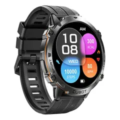 CUBOT - Smartwatch X3, 1.73 Pantalla AMOLED, IP68 Impermeable, 900mAh - Negro