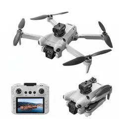 OEM - DRONE 4K CONTROL REMOTO RECARGABLE CON PANTALLA DE 4.5 PULGADAS, EVITA OBSTÁCULOS 02 BATERÍAS