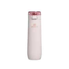 STANLEY - Botella de Acero Inoxidable Flowstate Spring 20 oz - Rose Quartz