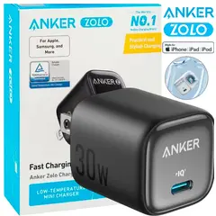 Anker - Cargador Zolo 30W GaN II USB-C PD 3.0 PPS Compacto Plug Plegable A2698J11
