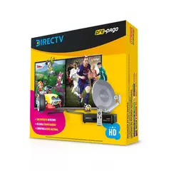 DIRECTV - Decodificador prepago Direct TV HD + antena + control remoto