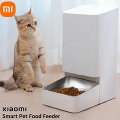 XIAOMI - Comedero Inteligente Smart Pet Food Feeder 3.6L Acero Inoxidable 304 WiFi Mi Home