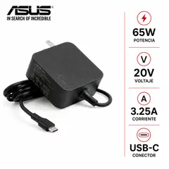 ASUS - Cargador TIPO C 65w