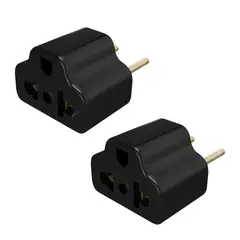 EPEM - Adaptador universal X2 espigas redondas negro