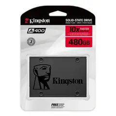 KINGSTON - SSD A400 480GB l DISCO SOLIDO 480 GB - SA400S37/480G