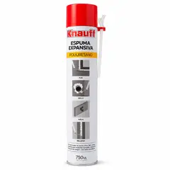 GENERICO - Espuma Expansiva Poliuretano Knauff 750ml Sellador Aislante Multiuso
