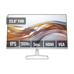 HP - Monitor 524SW 23.8 FHD IPS 100Hz 5ms HDMI VGA Blanco
