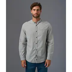 Mbo - Camisa 100% Algodón Manga Larga Hombre
