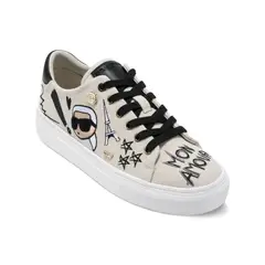 KARL LAGERFELD - Zapatillas de plataforma con detalles de Karl y París