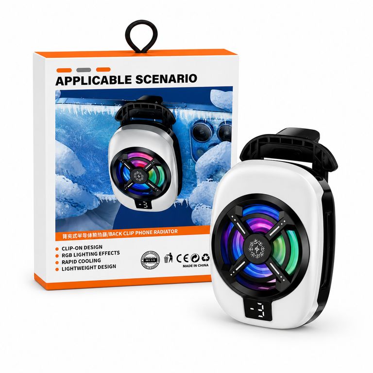 Enfriador Ventilador De Celular Universal Gamer