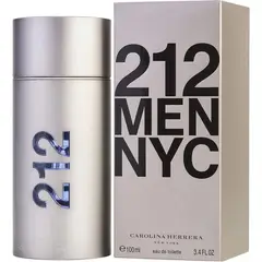 CAROLINA - HERRERA 212 MEN EDT - 3.4 OZ 100 ML