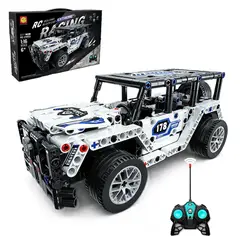 PEQUEÑAS TRAVESURAS - Auto Camioneta Armable RC Blanco 511 Pcs a Control Remoto