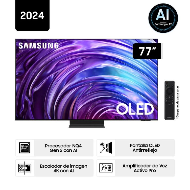 Televisor 77'' OLED S95D 4K Tizen OS Smart TV