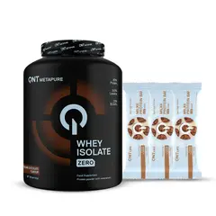 Qnt - Pack Metapure Isolate 4.4 Lbs Chocolate + 3 Barras Milkii Cookie