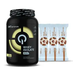 Qnt - Pack Metapure Isolate 2.2 Lbs Vainilla + 3 Barras Milkii Cookie