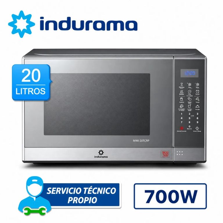 Horno Microondas 20L 700W MWI-20TCRP Croma