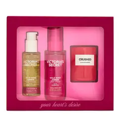 Victoria'S Secret - SET DE REGALO VICTORIA SECRET 3 PIEZAS WILD ROSE AMBER