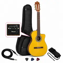 IBANEZ - GUITARRA ELECTROACUSTICA GA3ECE OPEN PORE AMBER PACK