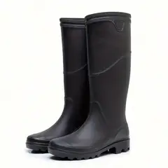 VATYERTY - Botas de lluvia altas para hombre resistentes al desgaste impermeables y antideslizantes